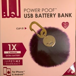 BEUNIQUE POWER POOF USB battery bank
